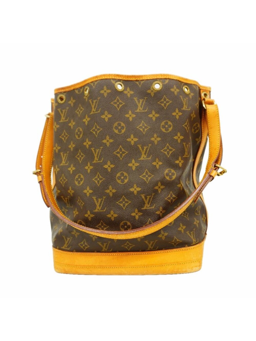 Louis Vuitton Shoulder Bag Monogram Noe Brown